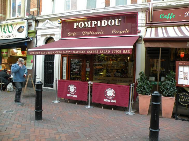  Patisserie Pompidou, Irving Street